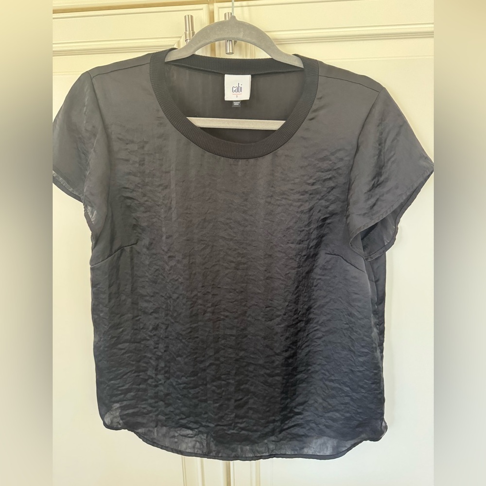 CAbi Black You Complete Me Top